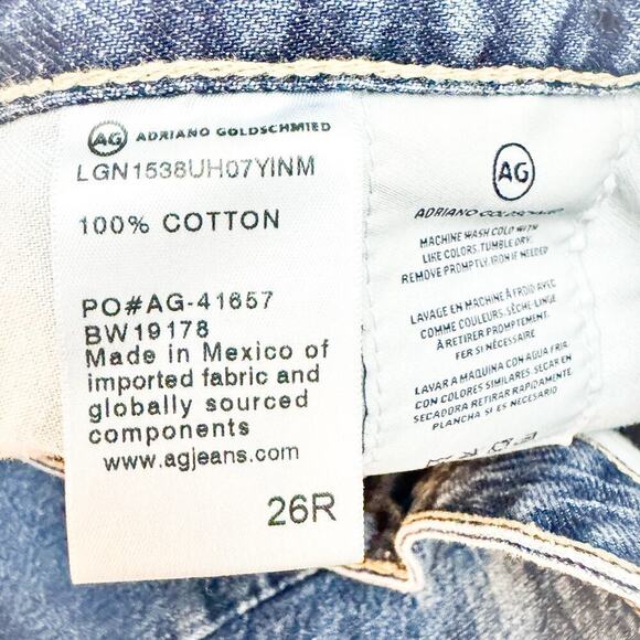 AG Adriano Goldschmeid The Erin Pencil Skirt Denim Jeans Size 26 - Picture 3 of 5